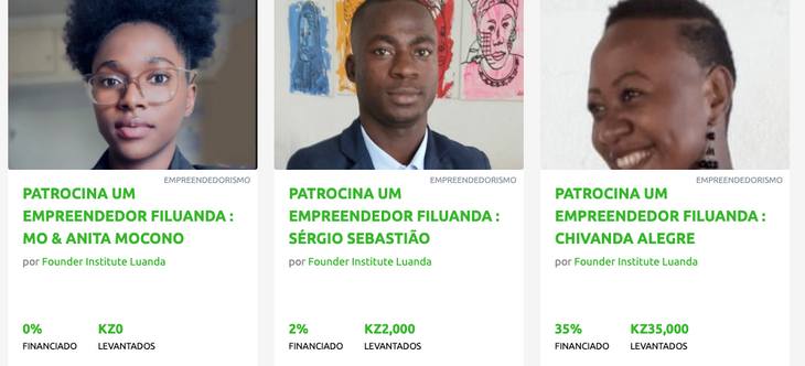 Campanha "Patrocina um Empreendedor" -  Mais três empreendedores partilham os seus projectos 