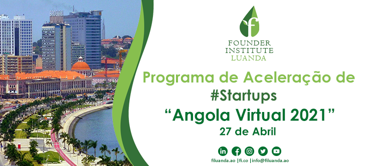 Launched the 3rd edition of the Startup Acceleration Program "Angola Virtual 2021